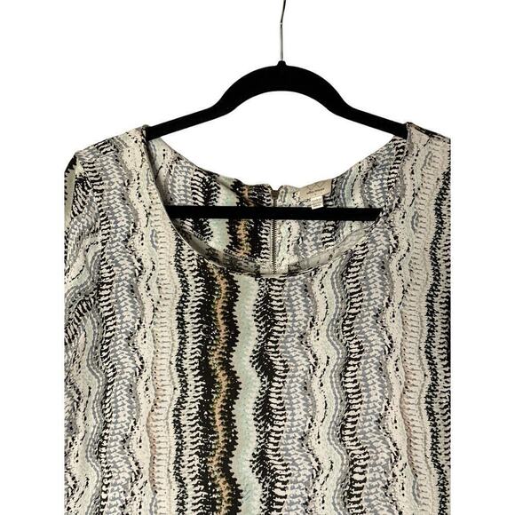 Ella Moss Women's Short Sleeve Striped Casual Boho Shift Dress Size L Mu… - Picture 4 of 8